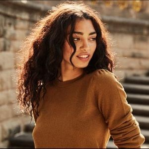 SOLD - DÔEN - Ophelia Sweater in Mustard - XS